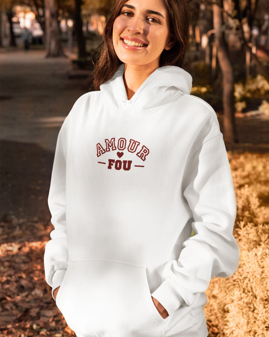 Amour Fou | Unisex Hoodie | Embroidered