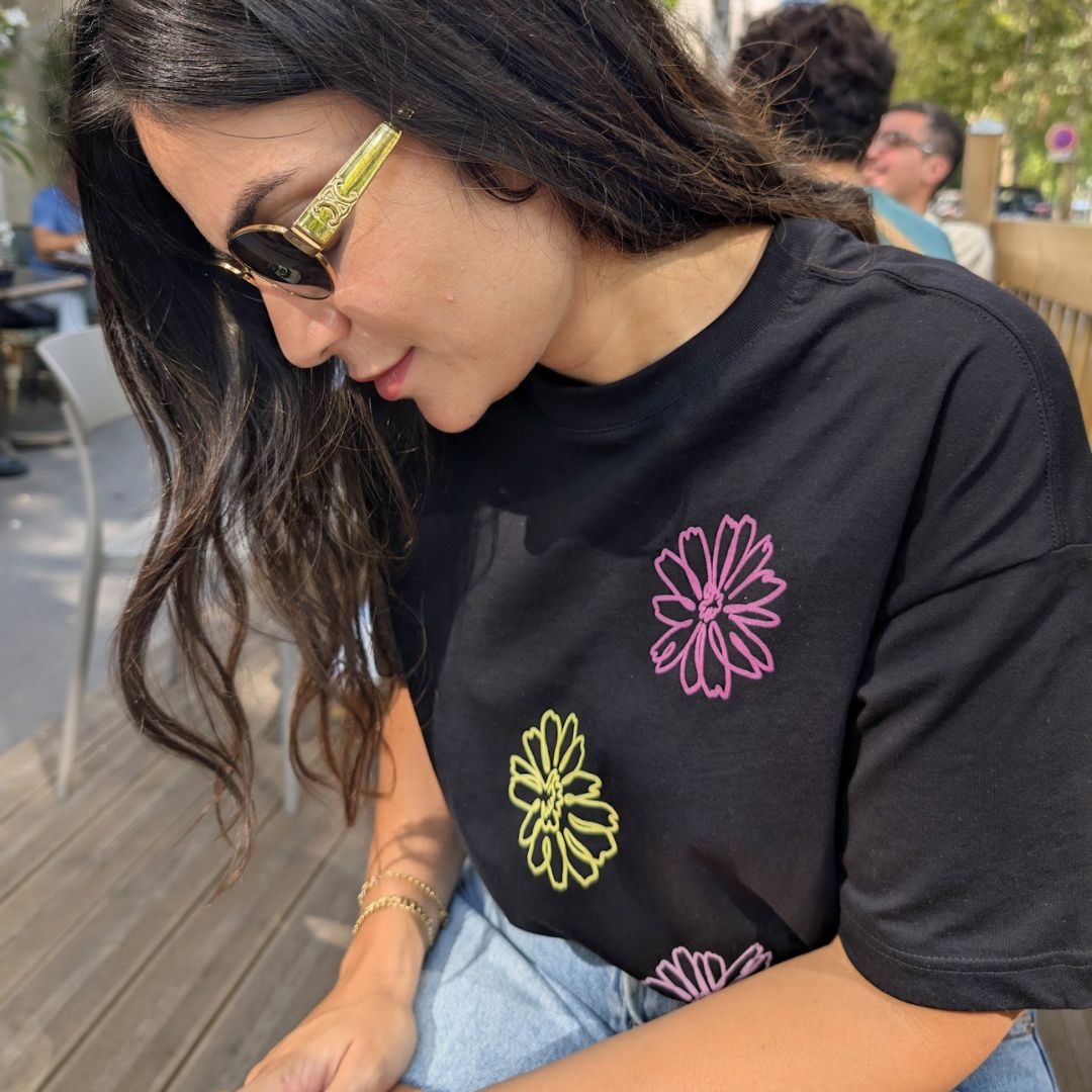 Flowers | Boxy Women T-shirt | Printed