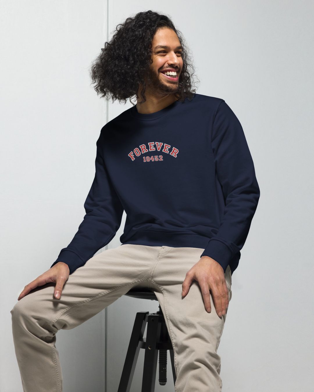 Forever 10452 | Unisex Sweatshirt | Embroidered