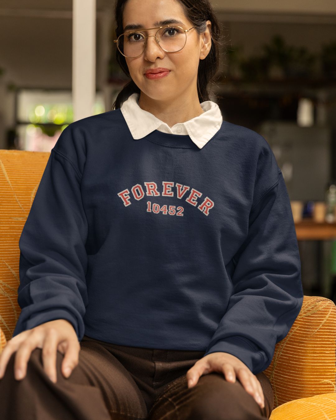 Forever 10452 | Unisex Sweatshirt | Embroidered