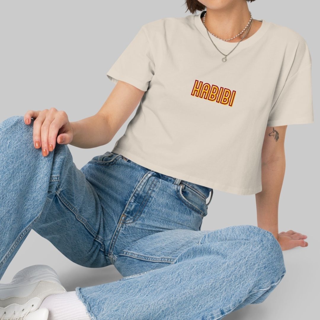 Habibi | Cropped T-shirt | Printed