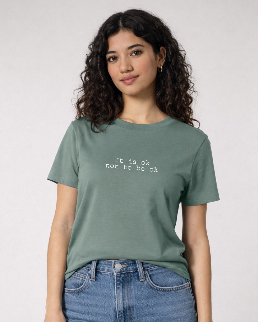 It is OK | Regular Women T-Shirt | Printed