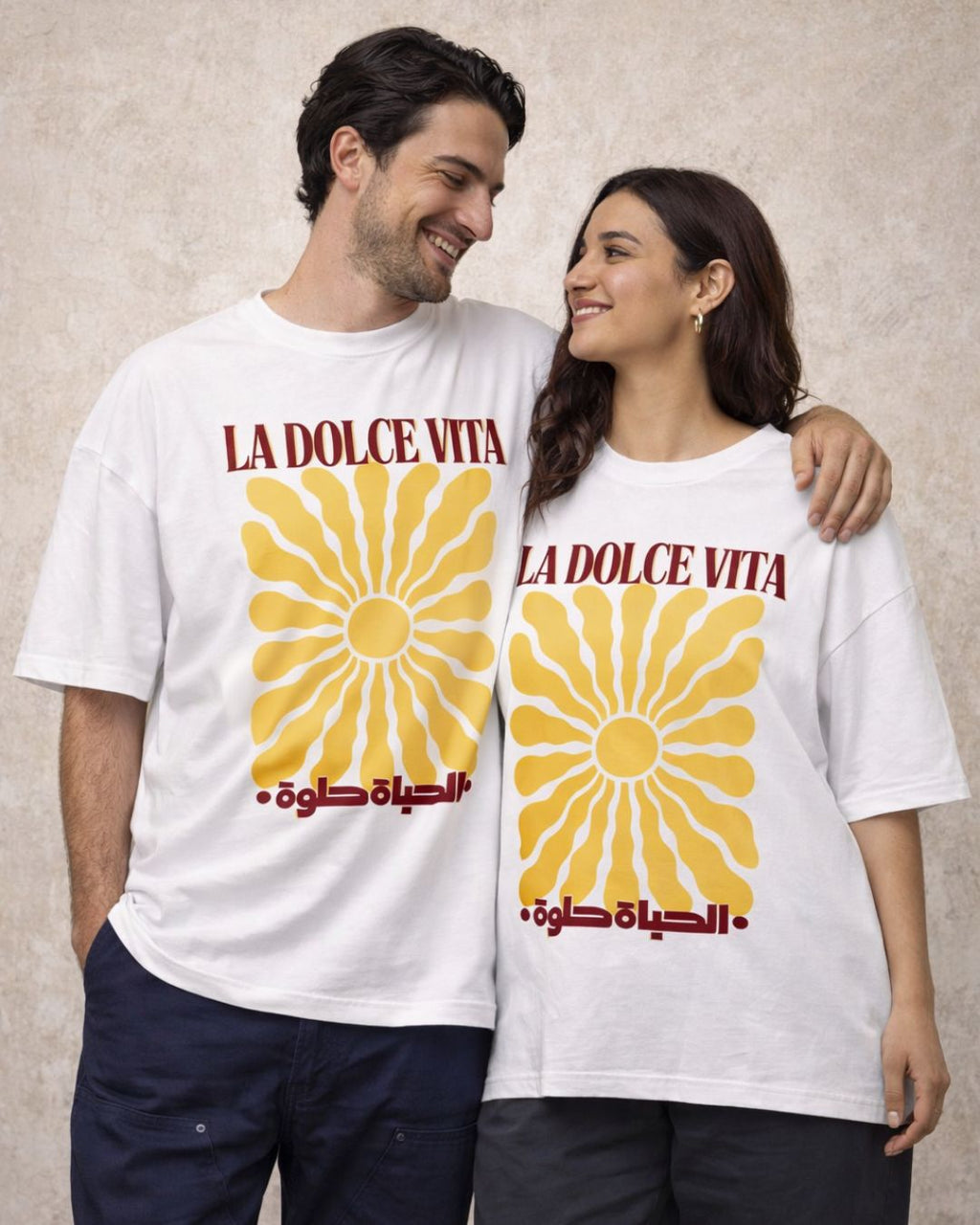 La Dolce Vita | Oversized Unisex T-Shirt | Printed