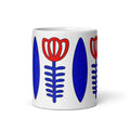 Lebanese Pattern Mug - Blue