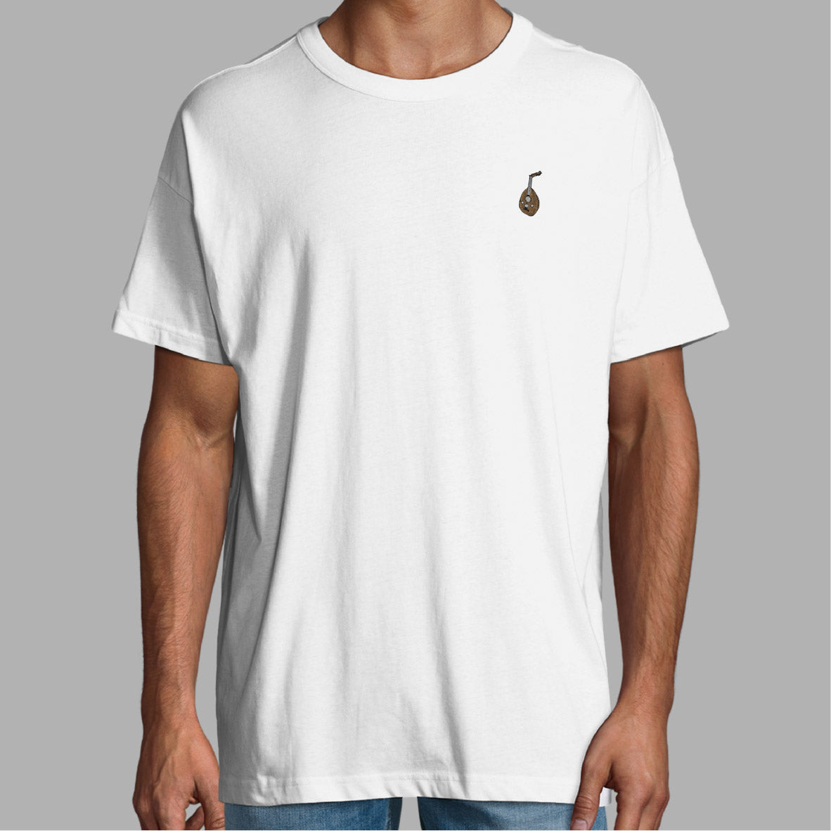 Oud | Boxy Unisex T-shirt | Embroidered