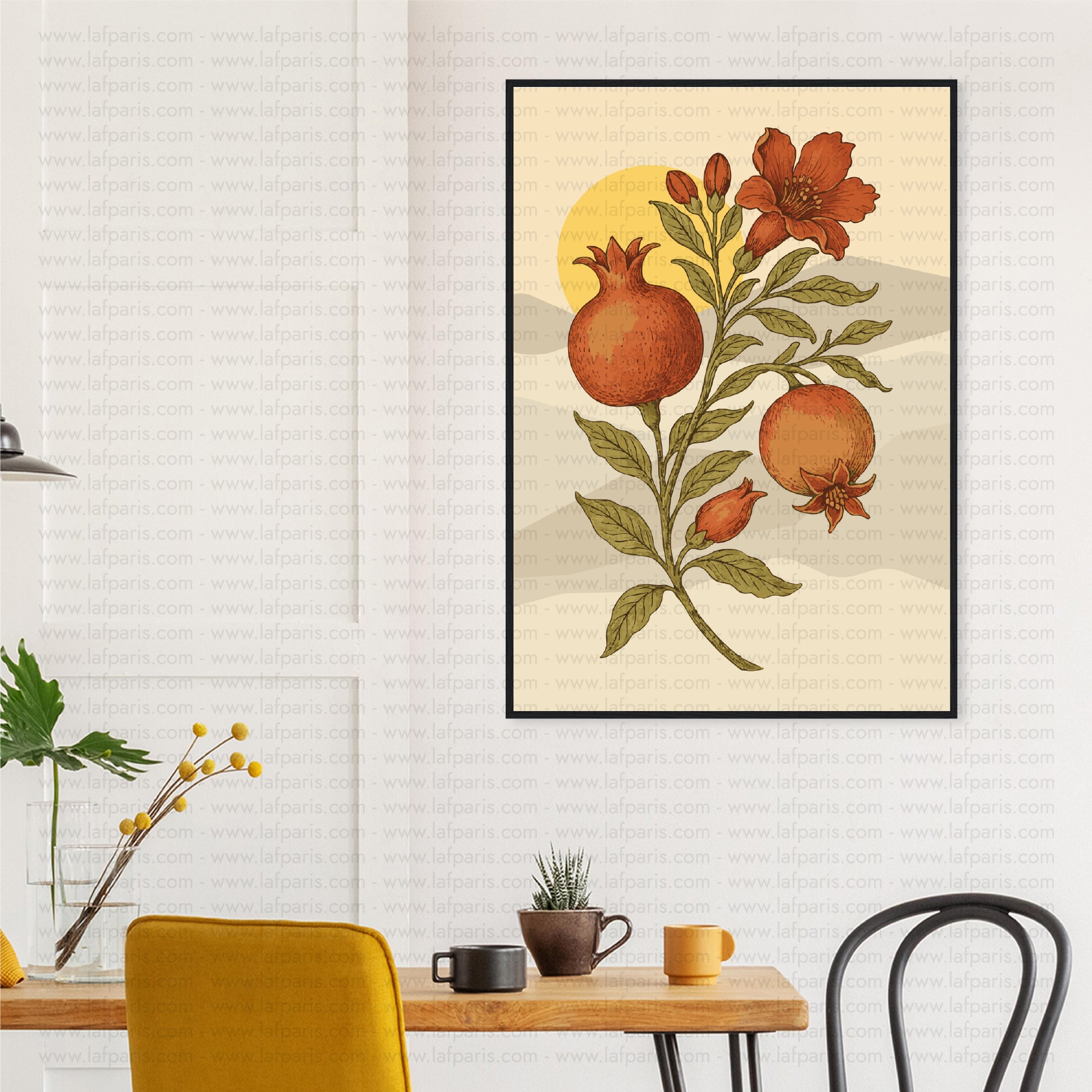 Pomegranate Poster