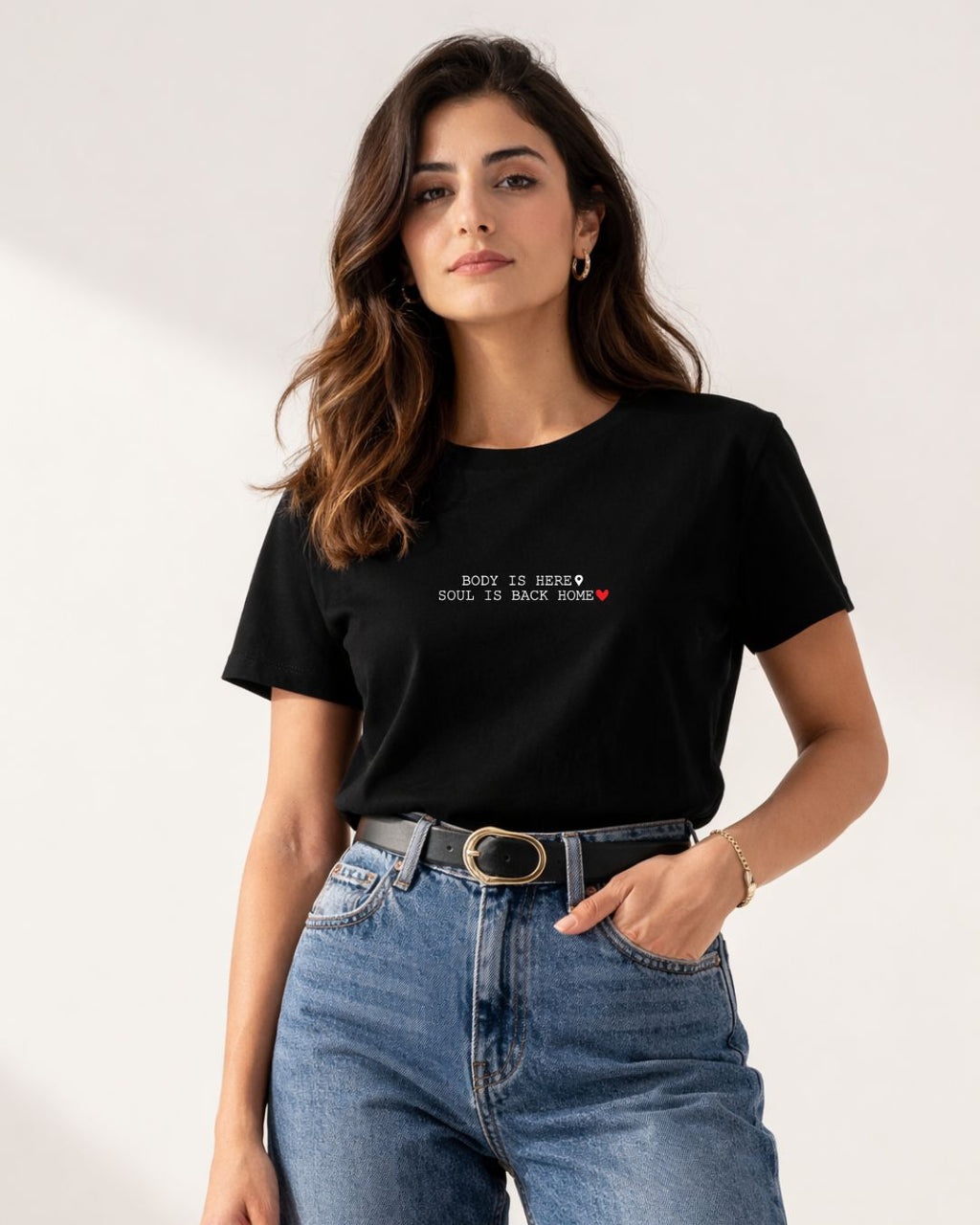 Soul is back home | Regular Women T-Shirt | Printed