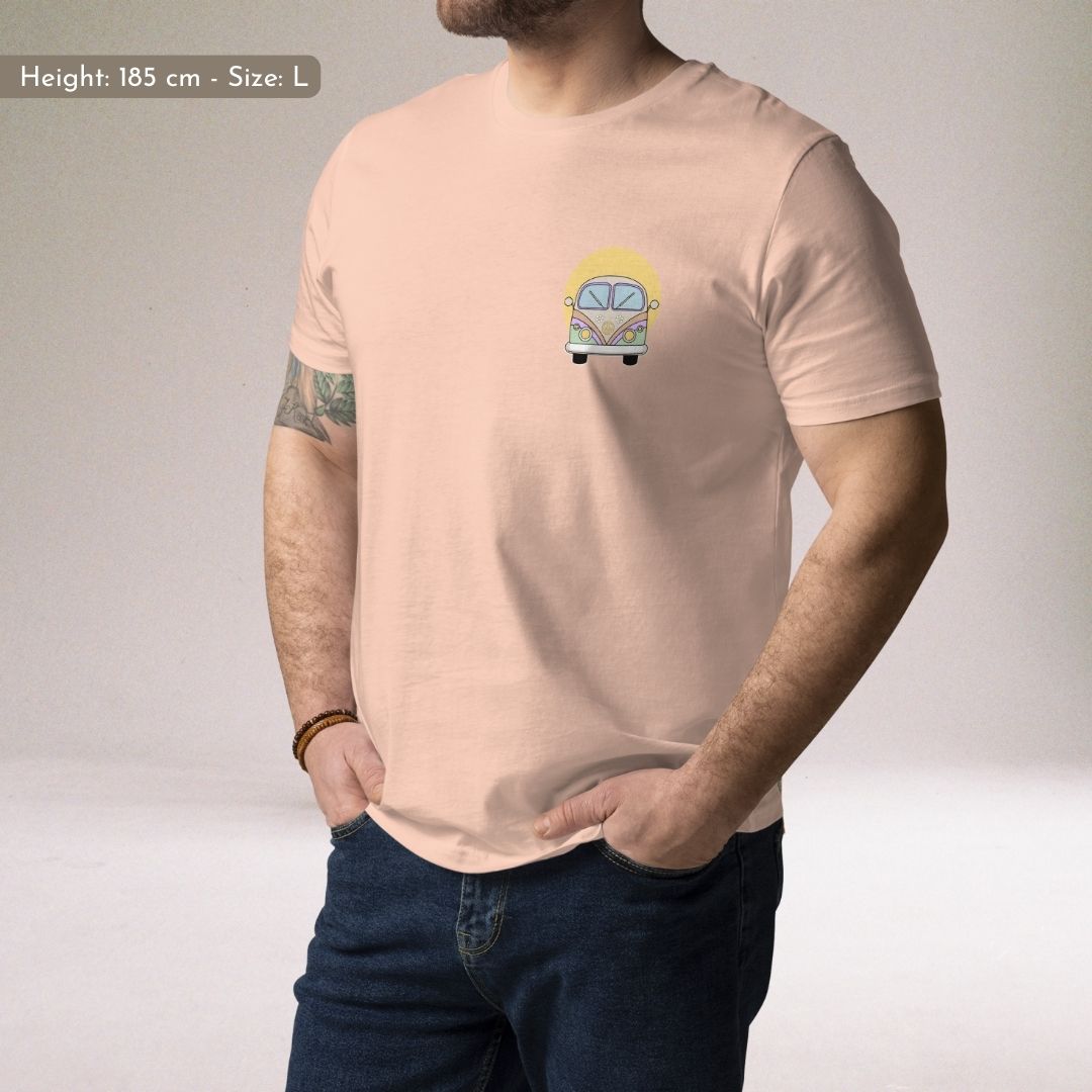 Sunny Camper Van | Regular Unisex T-shirt | Printed