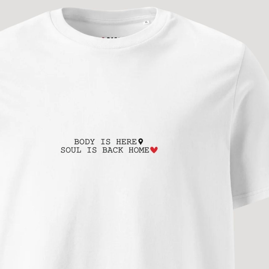Soul is back home | Regular Unisex T-Shirt | Printed