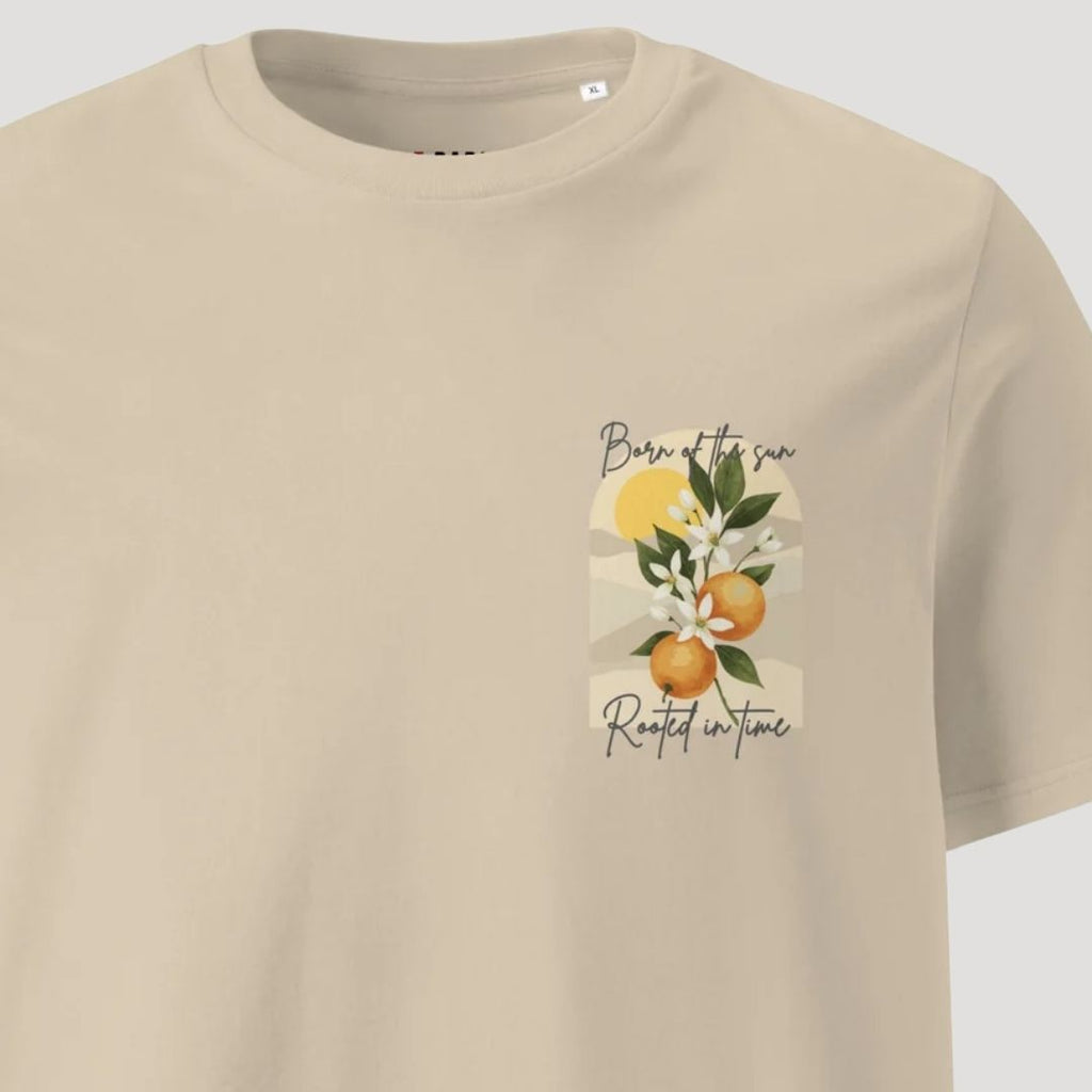 Rooted in Time - Orange | Regular Unisex T-Shirt | Printed