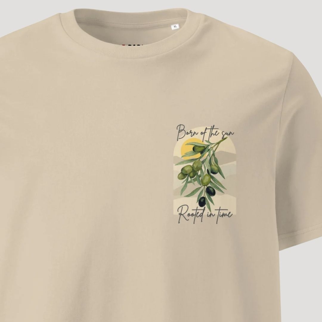Rooted in Time - Olive | Regular Unisex T-Shirt | Printed