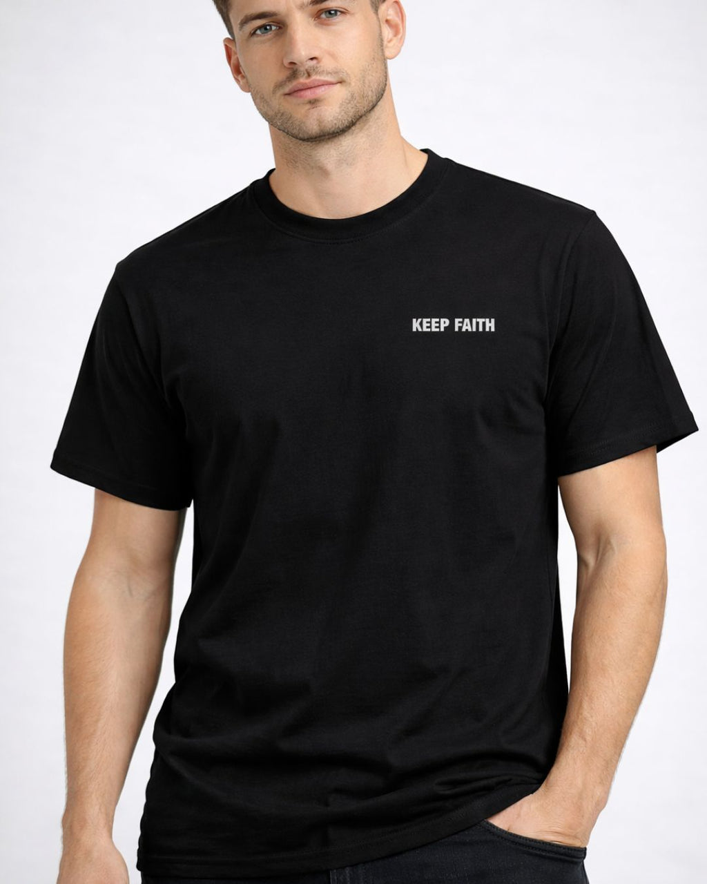 Keep Faith | Regular Unisex T-Shirt | Printed