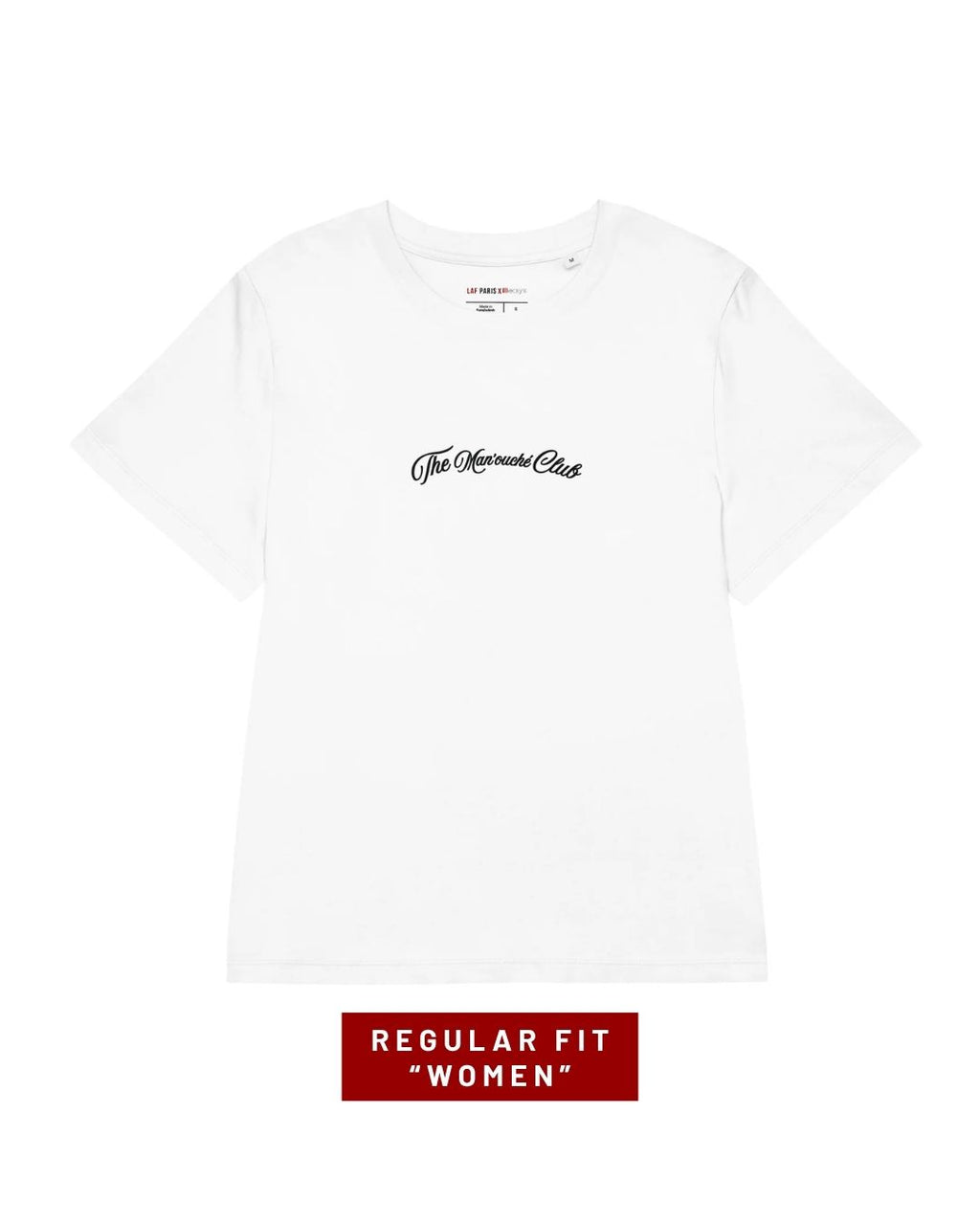 The Man'ouché Club | Regular Women T-shirt | One Side Printing